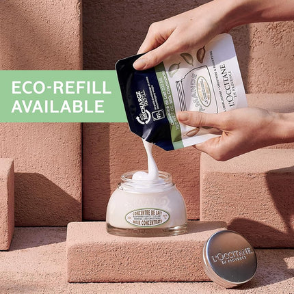 L'OCCITANE Almond Milk Concentrate: 48 Hour Hydration*, Smooth, Visibly Firm Skin, Delicious Scent, With Almond Oil, Soften Skin, Moisturizer, 6.9 Oz
