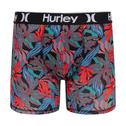 Hurley mens 5 Pack Stretch Boxer Briefs, Tarifa Combo, S