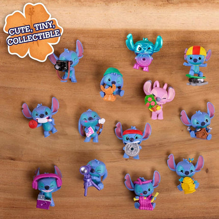 Disney Stitch That's So Stitch Collectible Figures Series 2 (Pack of 2), Mystery 2 Inch Figure, Blind Capsule, Age Children's Toy 3 Up Just Play