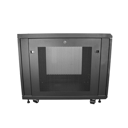 StarTech 12U 19in Enclosed 4-Post Server Cabinet, 29in Deep, 450kg/992lb
