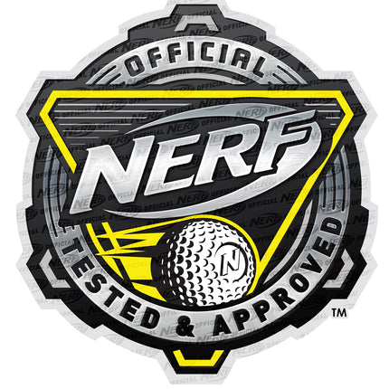 Nerf C3907 Fléchettes de recharge couleur, jaune-rouge, 50 pièces (lot de 1)