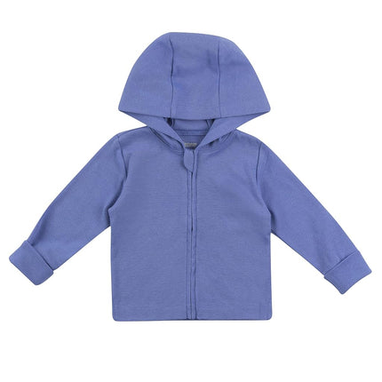 Hanes Unisexe-bébé Pull à Capuche en Tricot, Zippin Doux Tricot Extensible dans 4 Directions Manches Longues, Bébés et Tout-petits, Violet Passion, 0-6 Mois