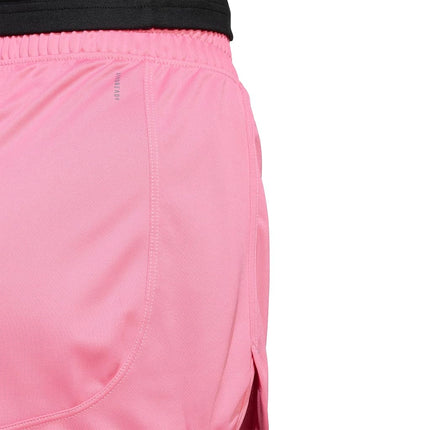 adidas Pacer Essentials Women's Training Shorts, Pink Fusion/White, XX-Small/3" Inseam
