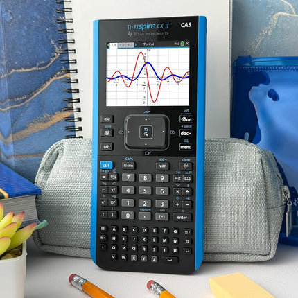 Texas Instruments TI-Nspire CX II CAS Color Graphing Calculator with Student Software (PC/Mac)