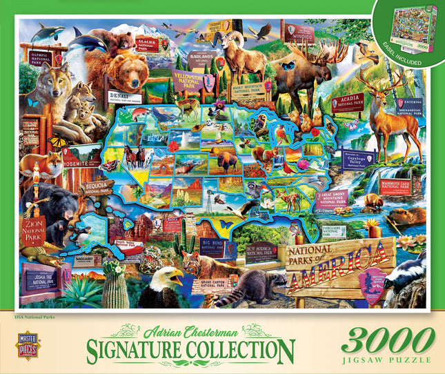 Baby Fanatics MasterPieces 3000 Piece Jigsaw Puzzl