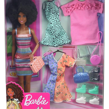 Barbie GHT32 Doll and Fashions, Multi-Colour