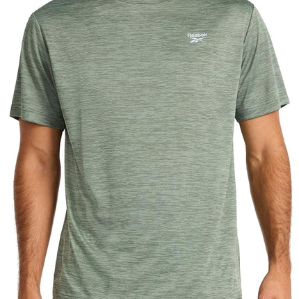 Reebok Mens Trophy Short Sleeve Crewneck T-Shirt, 