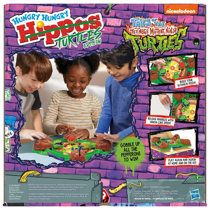 Hungry Hungry Hippos Tortugas Ninja Mutantes Adolescentes