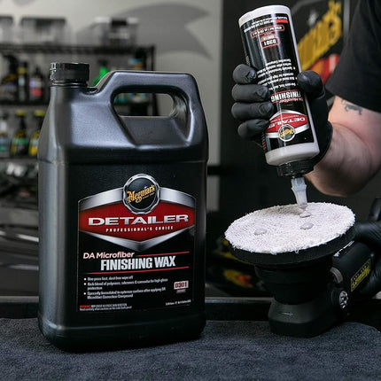 Cera de acabado de microfibra de doble acción Meguiar's D30101 Detailer, 3,78 L