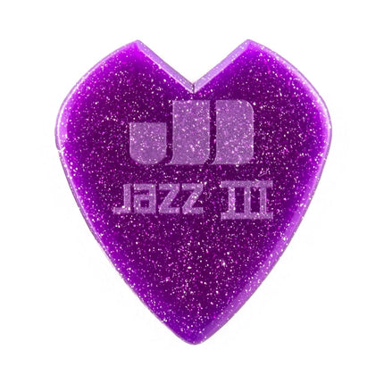 Dunlop Picks Kirk Hammett Jazz III Purple Sp 1.38mm Refill Bag 24