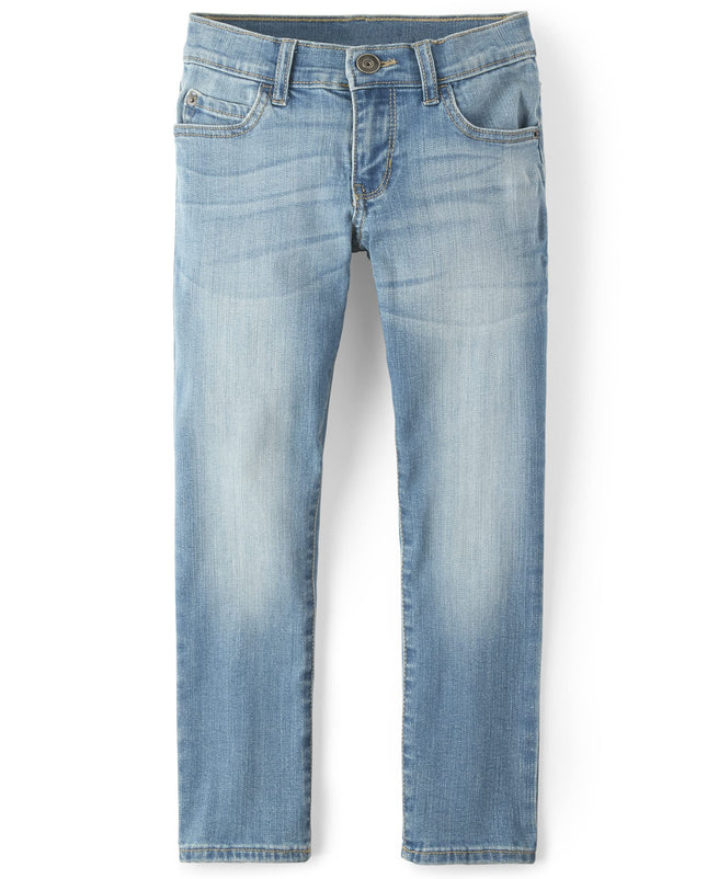 The Children's Place Boys' Straight Leg Jeans, Den