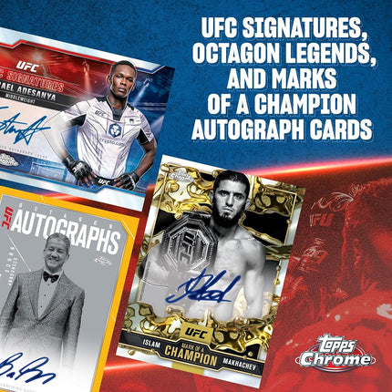 2025 Topps Chrome UFC - Factory Sealed - Value Box