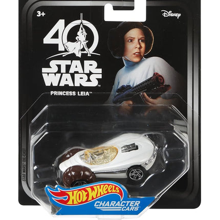 Véhicule Hot Wheels Star Wars Voitures Personnages 40e Anniversaire Un Nouvel Espoir Princesse Leia
