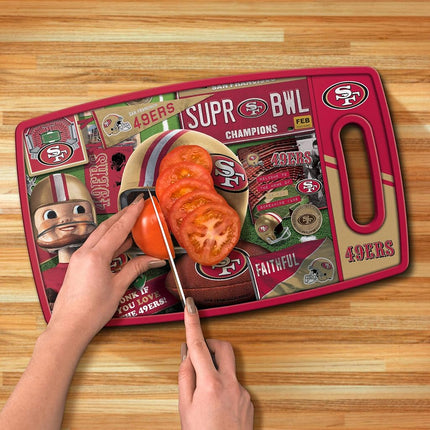 Plan­che à découper YouTheFan NFL San Francisco 49ers Retro Series