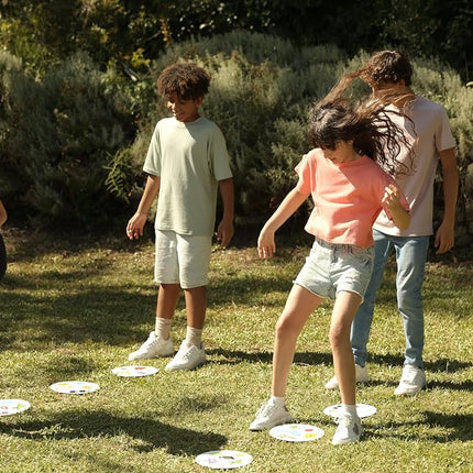 Zygomatic Spot It! Giant Card Game - Oversized Matching with 4 Exclusive Mini-Games, Fast-Paced Family Game for Kids & Adults, Ages 6+, 2-12 Players, 15 Minute Playtime, Made