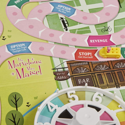 Hasbro Gaming The Game of Life: The Marvelous Mrs. Maisel Edition Board Game - 6 Players, Ages 13+