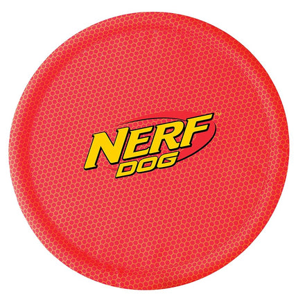 Nerf Dog Frisbee de nailon, 10 pulgadas, rojo