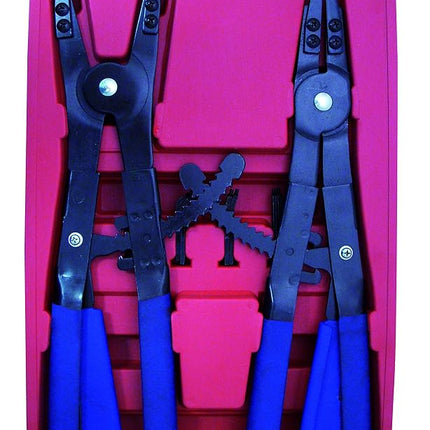 Astro 9402 16" Snap Ring Plier Set - 2 Piece, Blue, Black