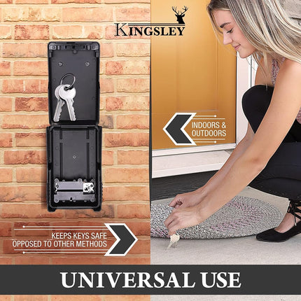 Kingsley Guard-a-Key Wall Mounted Lock Box, Realtor Key Storage Lock Box