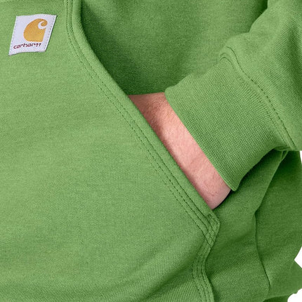 Carhartt Men's Iconic K288 Logo Sweatshirt, Harvest Sage Heather, S