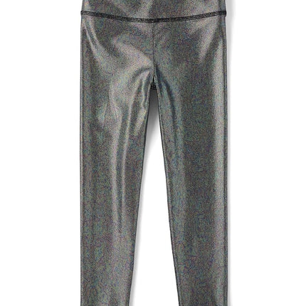 The Children's Place Legging Brillant Quotidien Assorti Fille, Noir, TG