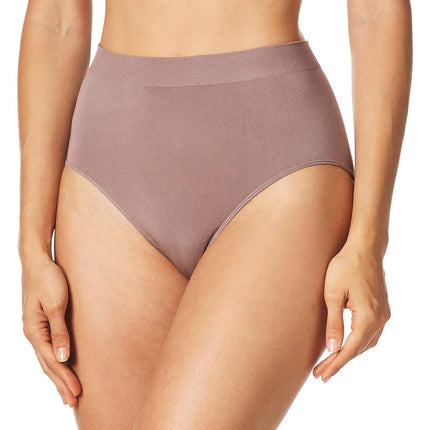 Wacoal Women's B Smooth Brief Panty, Deep Taupe, S