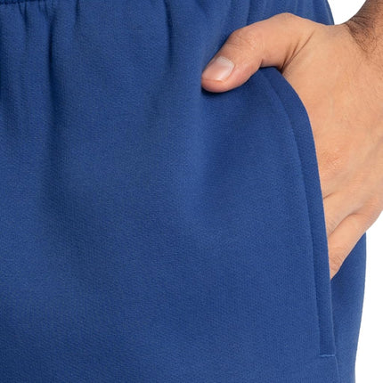 Fruit of the Loom Eversoft Fleece Elastic Bottom Sweatpants with Pockets, Relaxed Fit, Moisture Wicking, Breathable, Mellow Blue, Large