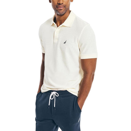 Nautica Men's Classic Short Sleeve Solid Performan