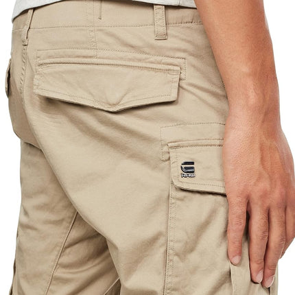 G-STAR Men's Rovic Zip 3D Regular Tapered Pants, Beige (Dune D02190-5126-239), 33W / 32L