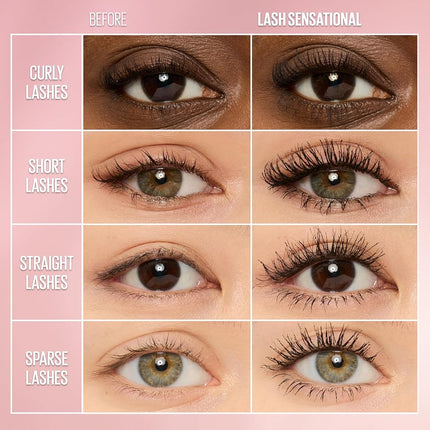 Maybelline New York Full Lash Sensational Effect Volume Washable Mascara - 02 Brownish Black