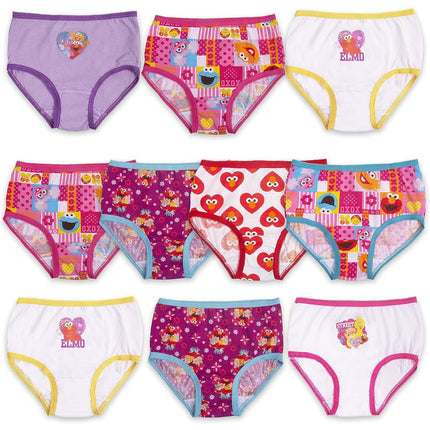 Sesame Street Toddler Girl Multipacks, TG 10pk, 2T/3T