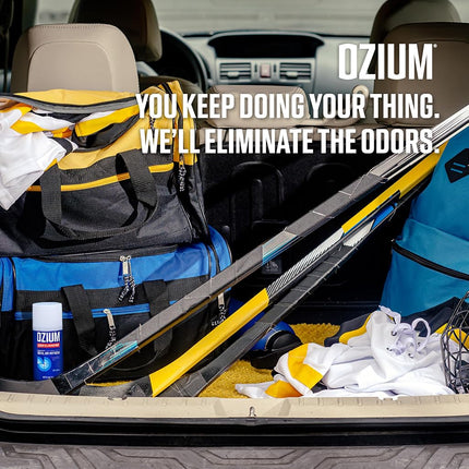 Ozium® Original - Eliminates Smoke & Odors Freshens Air - Car Home Office 2oz x4
