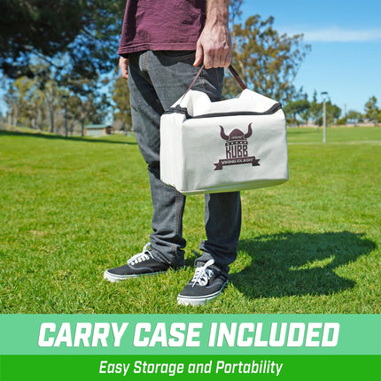 GoSports Regulation Size Kubb Viking Clash Toss Game Set for Kids & Adults