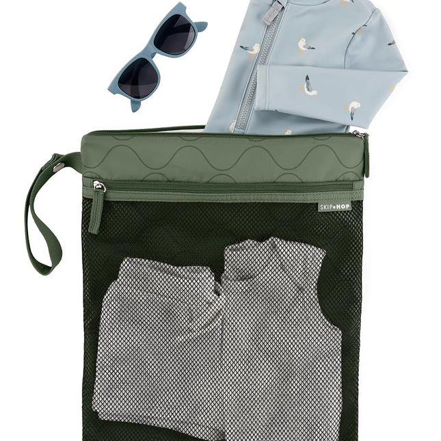 Skip Hop Wet Dry Bag, Sage, Travel