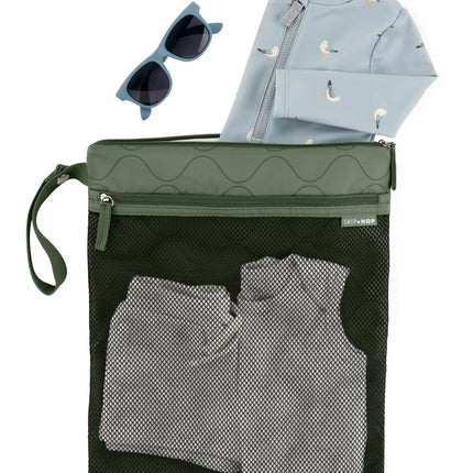 Skip Hop Wet Dry Bag, Sage, Travel
