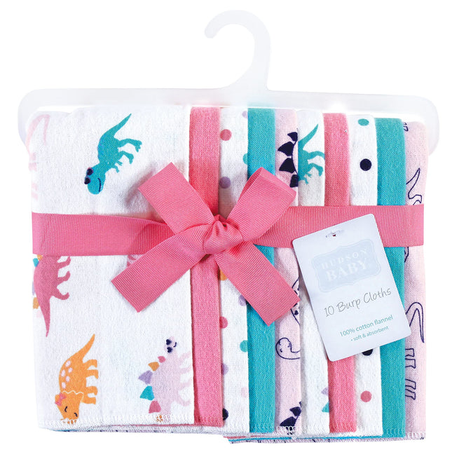 Langes en flanelle de coton pour bébé unisexe Hudson Baby, Cuteasaurus, Taille unique