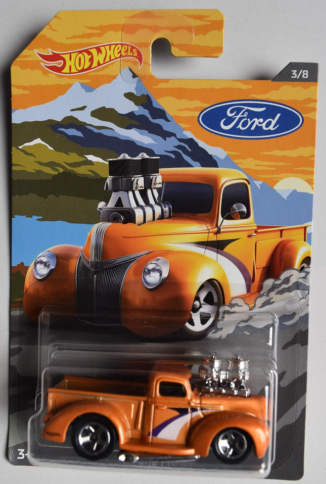 Hot Wheels '41 Ford Pickup 3/8, Orange