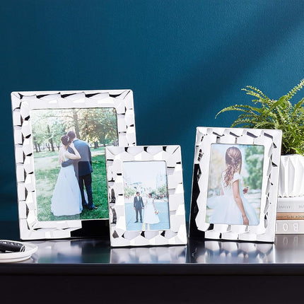 Elegance Silver Plated Prism Frame, 8" x 10"
