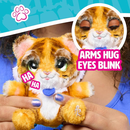 Just Play FurReal My Minis Little Hugs Tiger Toys for Kids Ages 4+