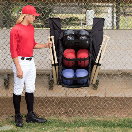 Champion Sports Combination Bat and Helmet Fence Bag