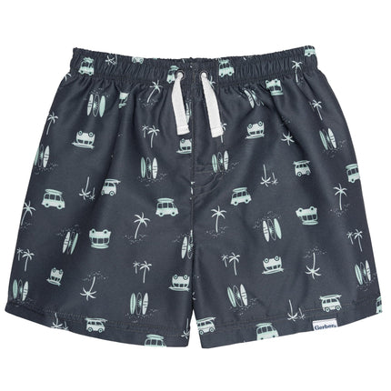 Gerber 2-Pack Baby & Toddler Boys Surf Swim Trunks, Surf, 3T