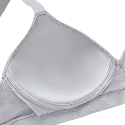 Hanes Women's Perfect Coverage Wireless Seamless T-Shirt Bra, ComfortFlex Fit, Smart Sizes, Black, XXL