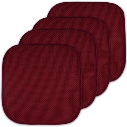 4 Pack Memory Foam Honeycomb Nonslip Back 16" x16"