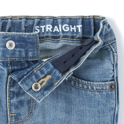 The Children's Place baby boys And Toddler Basic Straight Leg Jeans, Carbon Wash/Dk Juptier 2 Pack, 6-9 Months US