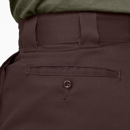Dickies Men's 874 Flex Work Pants, Dark Brown, 46W x 32L