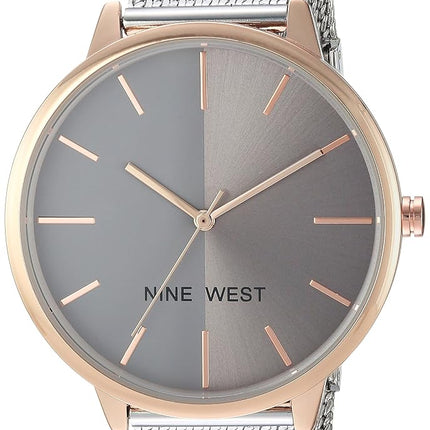 Nine West Women's Mesh Bracelet Watch
