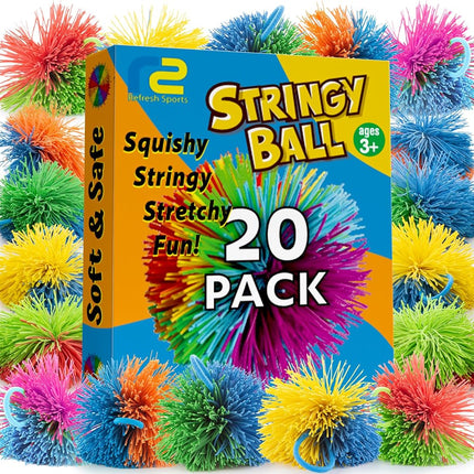 Stringy Balls & Fidget Toys for Kids 20 Pack - Par