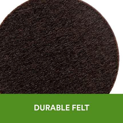 Scotch FP821-44NA 1 Inch Felt Easy to Open Packaging, Brown, 44 Pads