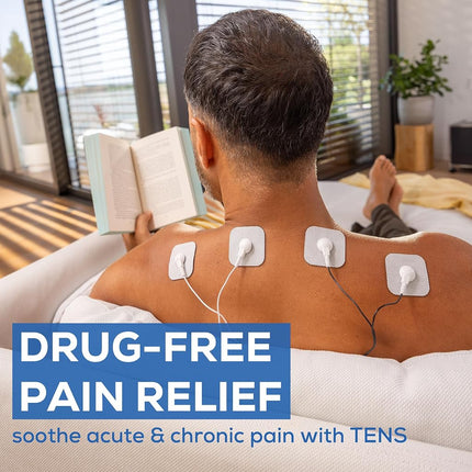 Beurer EM49 PainFree Digital TENS and EMS Machine | Drug-free natural pain relief | 3-in-1 pain relief, rehabilitation and massage | 70 training programmes | 2 channels | 4 self-adhesive electrodes