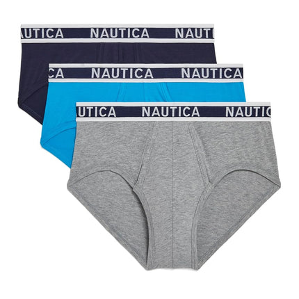 Nautica Men's Classic Cotton Stretch Multipack Bri
